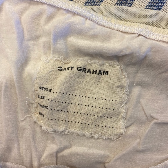 Gary Graham Women Cream Casual Skirt 8 - Picture 5 of 5